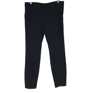 Athleta Black Straight Leg Trousers
